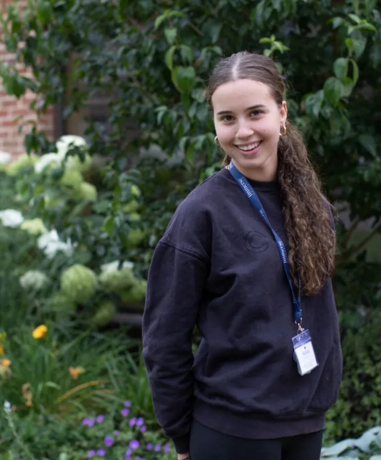 A portrait of a person named Sienna S, likely a student or professional.