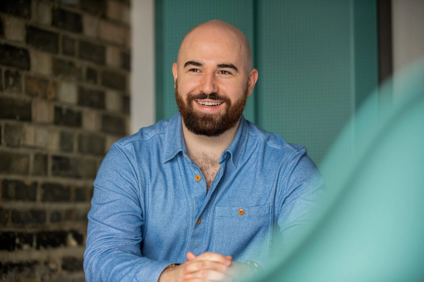 Portrait of Connor O’Sullivan, Immerse alumni.