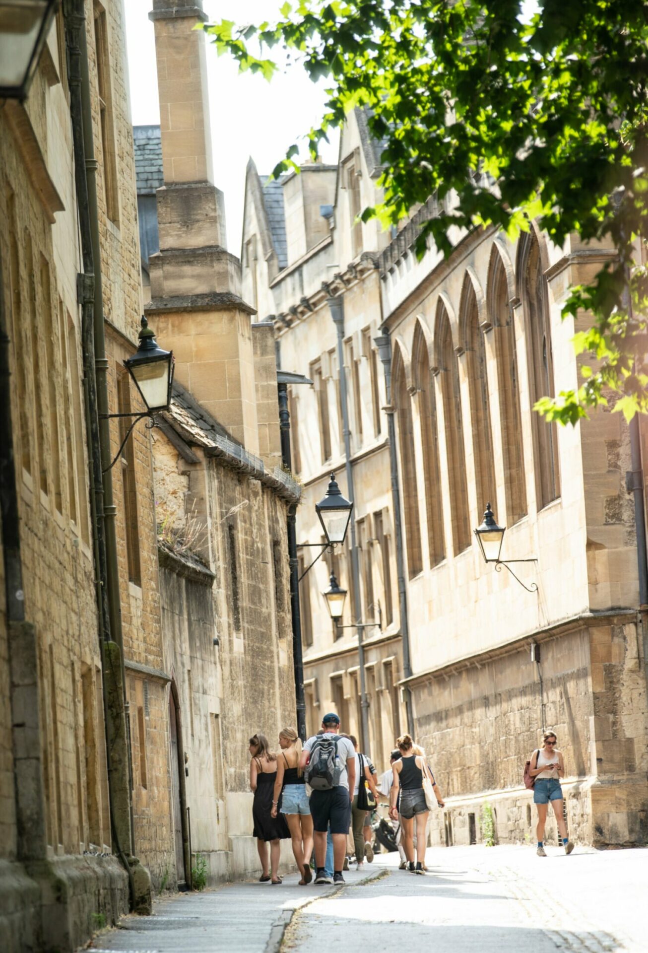 Students in Oxford Balliol College.