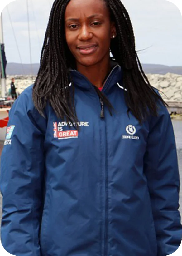 Portrait of Abi, a featured individual.