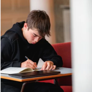 Student working during an Immerse summer programme