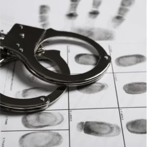 Handcuffs and fingerprints for Criminology programme