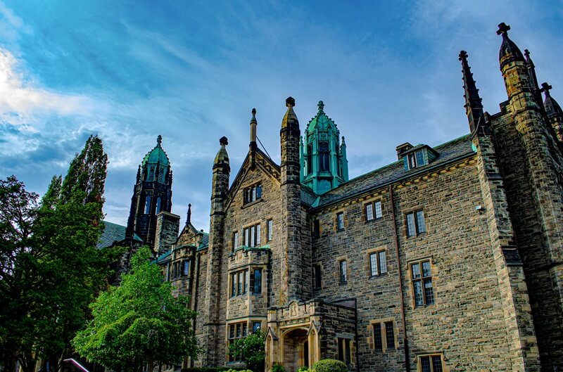 Old buildings at the University of Toronto
