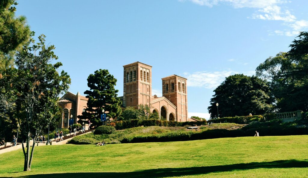 UCLA buildings and gardens